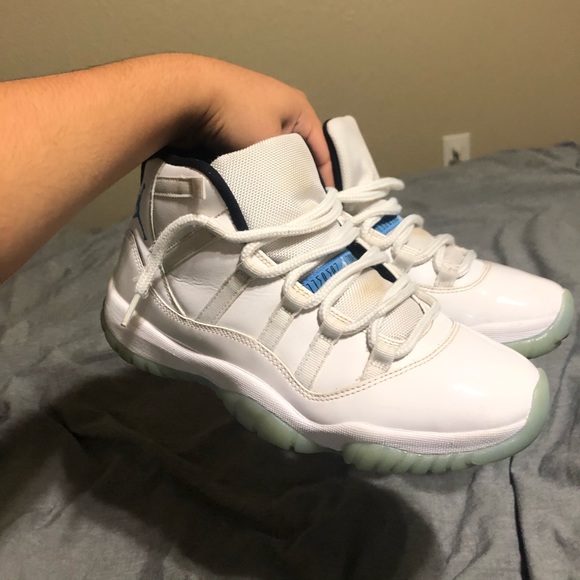 retro 11 legend blue size 9